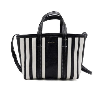 Balenciaga Small EastWest Stripe Tote and Shoulder Bag 671404 155528030