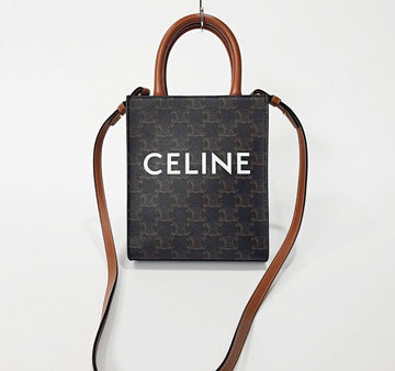 Celine Triomphe Mini Tote Crossbody Bag 155551279