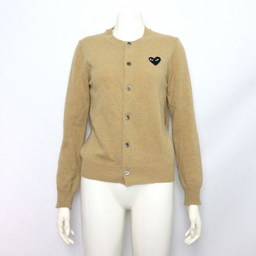 COMME DES GARCONS ブラックハートワッペン女性カーディガン AZ-N023 155557611