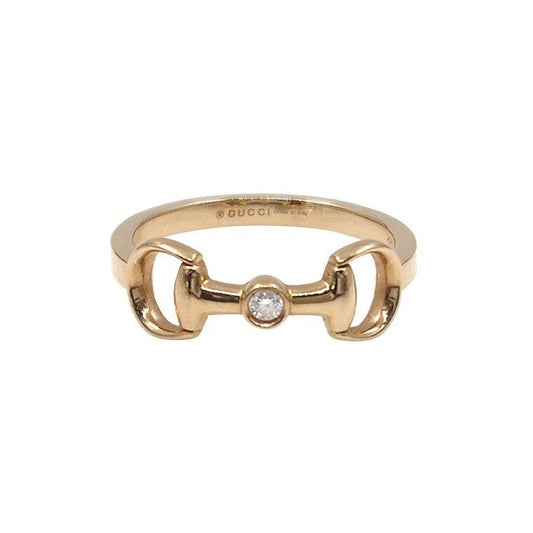GUCCI ホースビット 1P ダイヤモンド リング (796168) 155557678 [P]