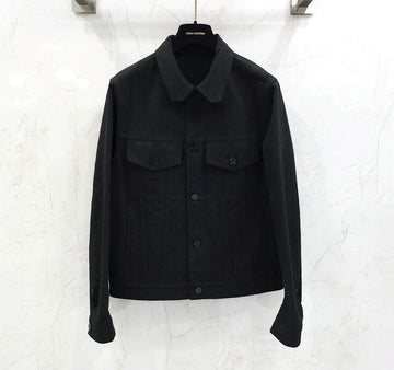 Louis Vuitton Black Monogram Trucker Denim Jacket 140784051