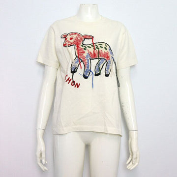 GUCCI 580762 BICHON besticktes Frauen-T-Shirt 155560535