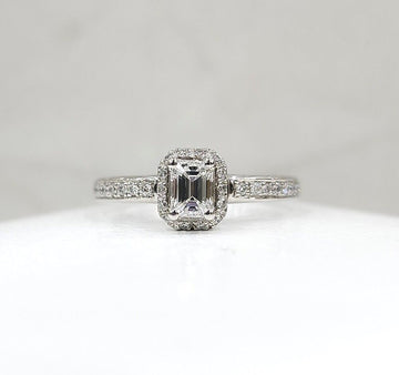 DAMIANI Baguette Dia MINOU Solitärring 9.5 154504346