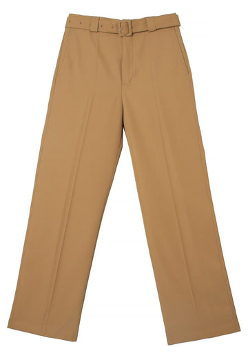 Dries Van Noten Paulson Wool Blend Pants Camel 2410209178153102 78651039