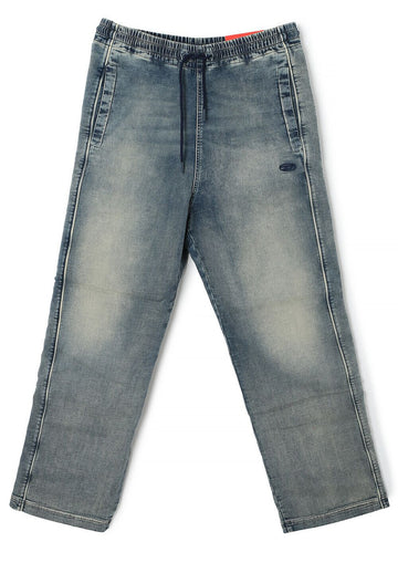 DIESEL Track Sweat Jeans Mittelblau A11941 068JS 01 88924112