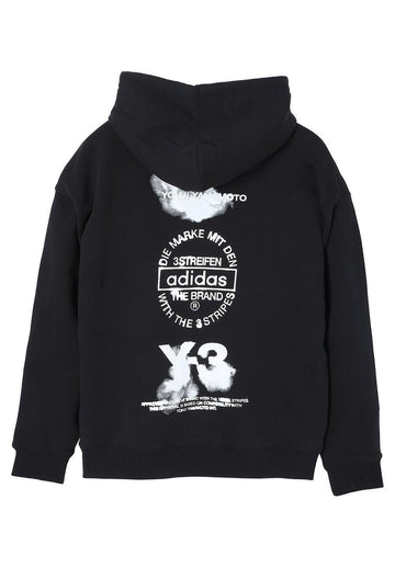 Yohji Yamamoto Y3 GFX Hoodie Black JX4748 146225330