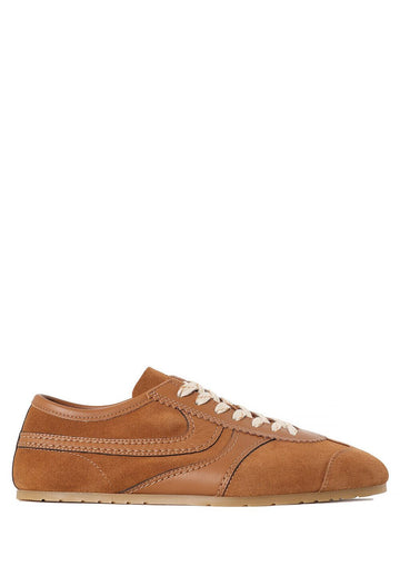 DRIES VAN NOTEN Suede Sneakers TAN 153433610