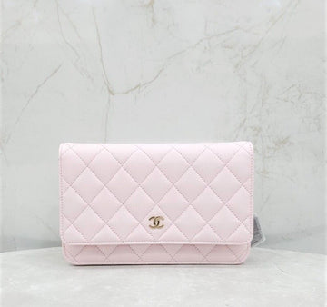 CHANEL Neue Pink Caviar WOC Ketten-Crossbody-Tasche AP0250 146989539