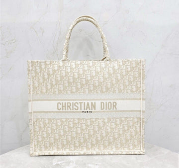DIOR ブックトート ラージ ゴールド オブリーク 刺繍 M1286ZTQR 148971763