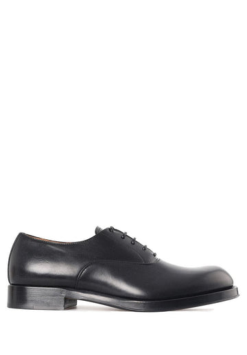 DRIES VAN NOTEN Leder Oxford Schuhe Schwarz 153291515