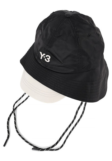 YOHJI YAMAMOTO Y3 STRAPS HAT ブラック JP1147 131343813