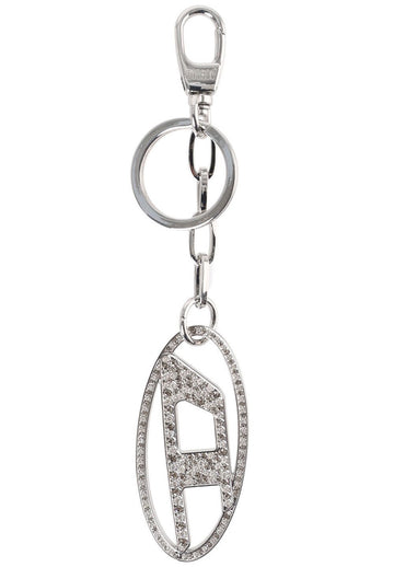 Diesel Holy Keyring Silver Crystal P5607 HA060 146869955