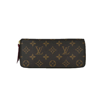 LOUIS VUITTON Monogram Clemence Reißverschluss Geldbörse 13937 155586024