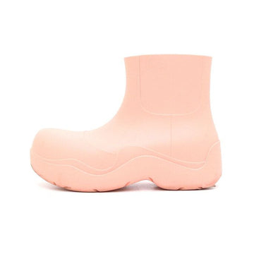 BOTTEGA VENETA 640043 Pink Gummi Stiefel Damen aa63328 155604672