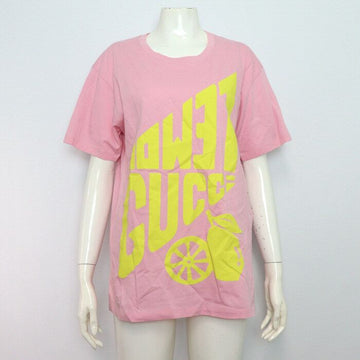 GUCCI コットン NEWE1 ロゴ レディース 半袖 Tシャツ 615044 155608031