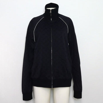GUCCI Navy GG Logo Jacquard Steppjacke für Männer aa62652 155608228