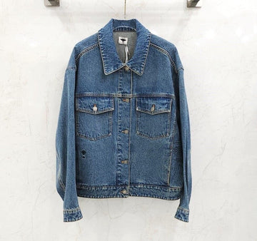 DIOR Logostickerei Denimjacke 252V51X3582 143687393