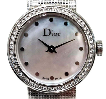 DIOR Quarz Edelstahl Armbanduhr mit Diamanten CD041111 8708915270 155628055
