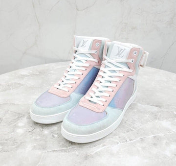 Louis Vuitton Limited Edition Prism Monogram High Sneakers 139290638