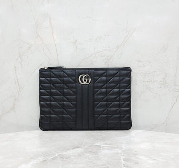 GUCCI Matelassé Pouch Clutch 525541 155302108