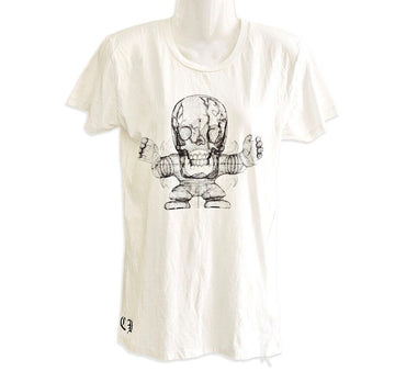 CHROME HEARTS スカル半袖Tシャツ ホワイト N613EXGT 155634200