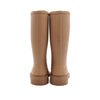 CHANEL Brown Cowhide Rubber Women's Rain Boots G39620 155635674 [P]