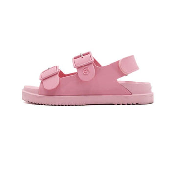 GUCCI Mini Doppel-G Sandalen mit pinkem Riemen Damen 660243 155635686