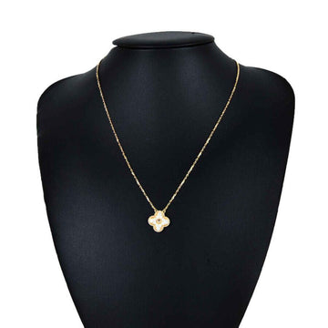 VAN CLEEF & ARPELS Vintage Alhambra Diamant Halskette 13987 155637982