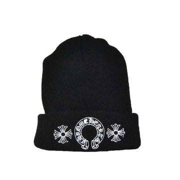 CHROME HEARTS Horseshoe Stickerei Beanie 13979 155637989