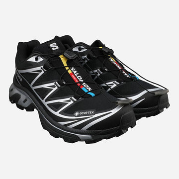 SALOMON 6S XT-6 ゴアテックス ブラック シルバー 155116131