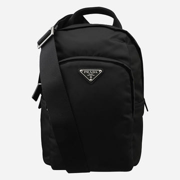 Prada 5F Triangle Logo Re-Nylon Backpack Black 2VZ116 2DMG F0002 149585320