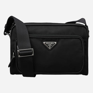 Prada 5F Triangle Logo Re-Nylon Shoulder Bag Black 2VH190 2DMH F0002 145779430 [P]