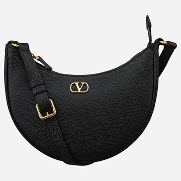 Valentino V 5F V Logo Signature Hobo Bag Black 7W2P0AK3 SNP 0NO 139193324