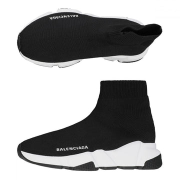 BALENCIAGA 23FW 女性 スピードランナー ブラック ホワイト 587280 W2DBQ 1015 57600068