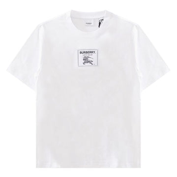 Burberry Women's Prosum Cotton T-Shirt White 8063476 A1464 48887132