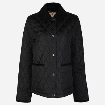 BURBERRY 5F ウィメンズ キルティング ナイロン ジャケット ブラック 8107510 C1900 139336901