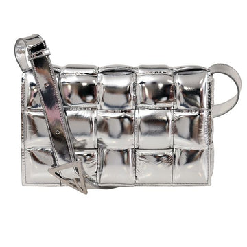 BOTTEGA VENETA Padded Cassette Bag Silber 591970 V2AH1 8101 41572386