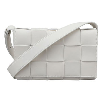 BOTTEGA VENETA Kassetten-Tasche aus Lammleder in Weiß 730848 VMAY1 9009 48854584