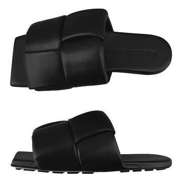 BOTTEGA VENETA フラットパッチミュール ブラック 741259 VBSD0 1000 51647366