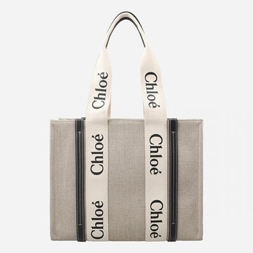 CHLOE Medium Tote Bag Navy CHC22AS383I26 91J 98806341