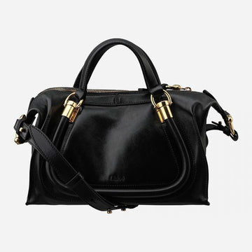 Chloe 5S Parity 24 Small Tote Shoulder Bag Black 001 128901595 [P]