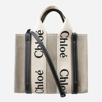 Chloe 5F Woody Bag Small Strap Navy CHC22AS397I26 91J 143752933