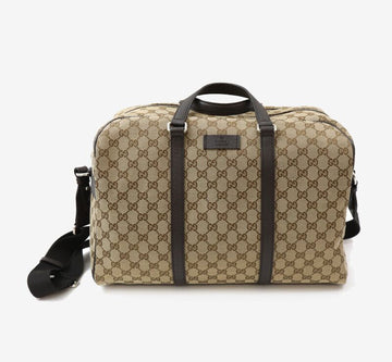 GUCCI GG Canvas Boston Bag Crossbody 449167 155654570