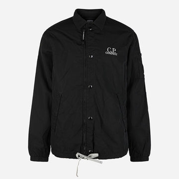 CP COMPANY 6S Lens Wappen Chrome R Logo Zip-Jacke Schwarz 20CMOS007A 005904D 999 154745130