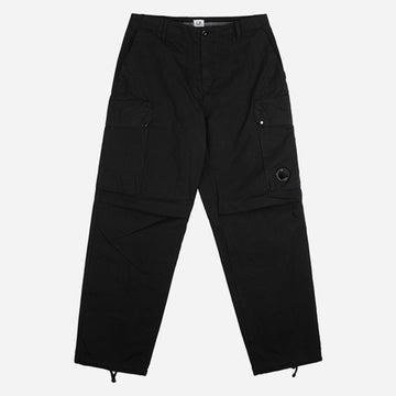 CP COMPANY 6S Lens Wappen Drawstring Cuff Pocket Pants Schwarz 20CMPA128A 110325G 999 151520584