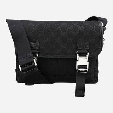 Gucci 6S Canvas Small Crossbody Bag Black 854745 FAE8V 1000 155303131