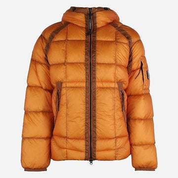 CP Company 5F Didi Shell Hooded Down Jacket Russet Orange 19CMOW702A 110416A 434 149934322