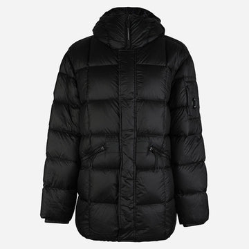 CP Company Hooded Long Padded Jacket Black 149055319