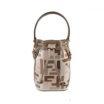 Fendi Montreaux Canvas Mini Bucket Bag Multi-Color 8BS010 APKE F1MB4 62932408