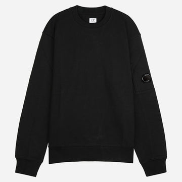 CP COMPANY 6S Lens Wappen Sweatshirt Schwarz RCCMSS713A 005086W 999 151475425 [P]